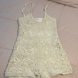 Zara crochet one piece